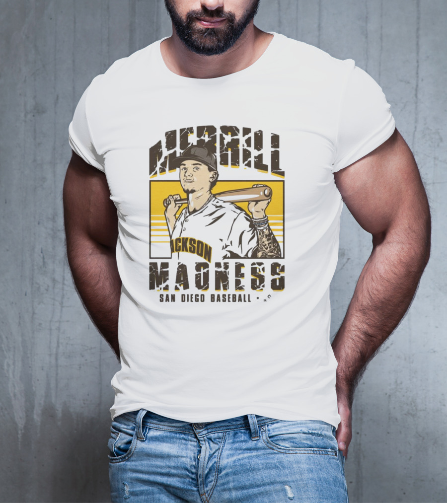 Jackson Merrill Madness San Diego Baseball T-Shirt