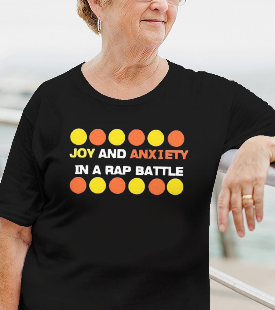 Joy And Anxiety In A Rap Battle Circles T-Shirt