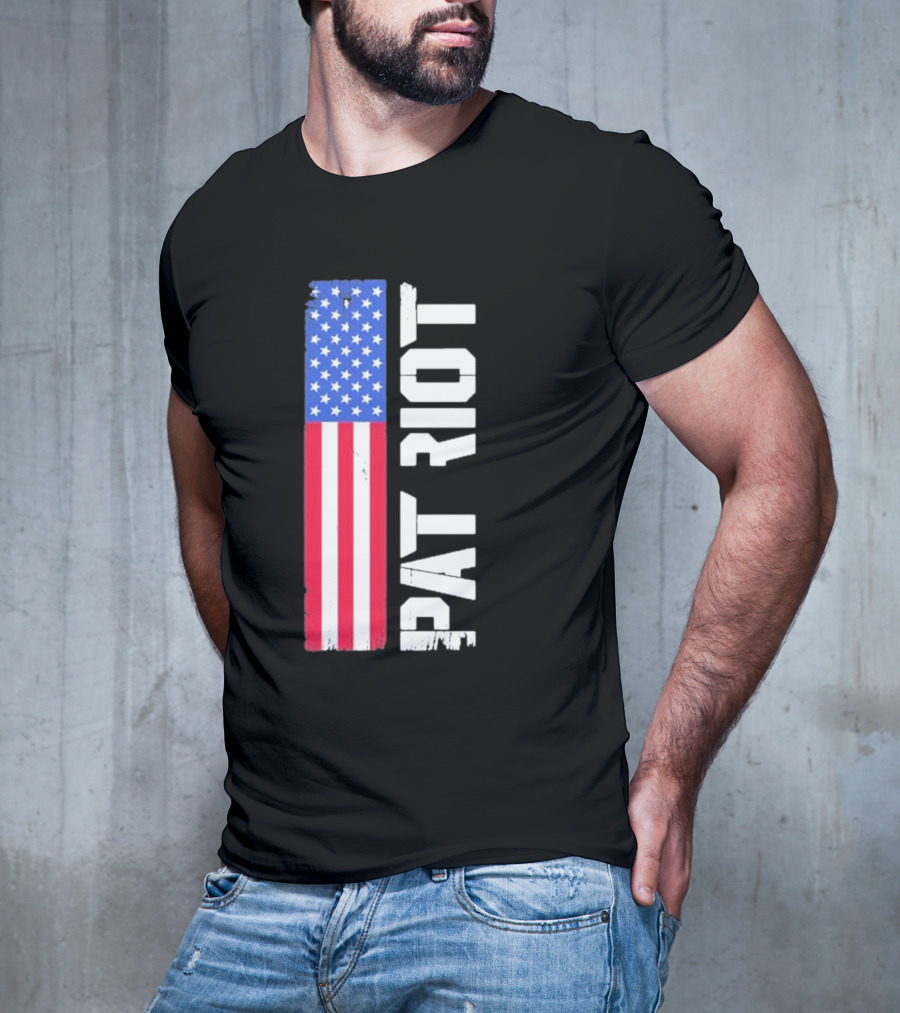 13 Fifty Old Glory Patriot American Flag T-Shirt