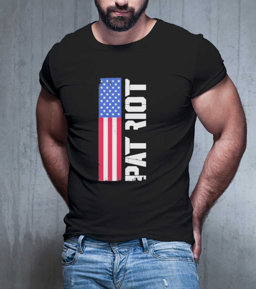 13 Fifty Old Glory Patriot American Flag T-Shirt