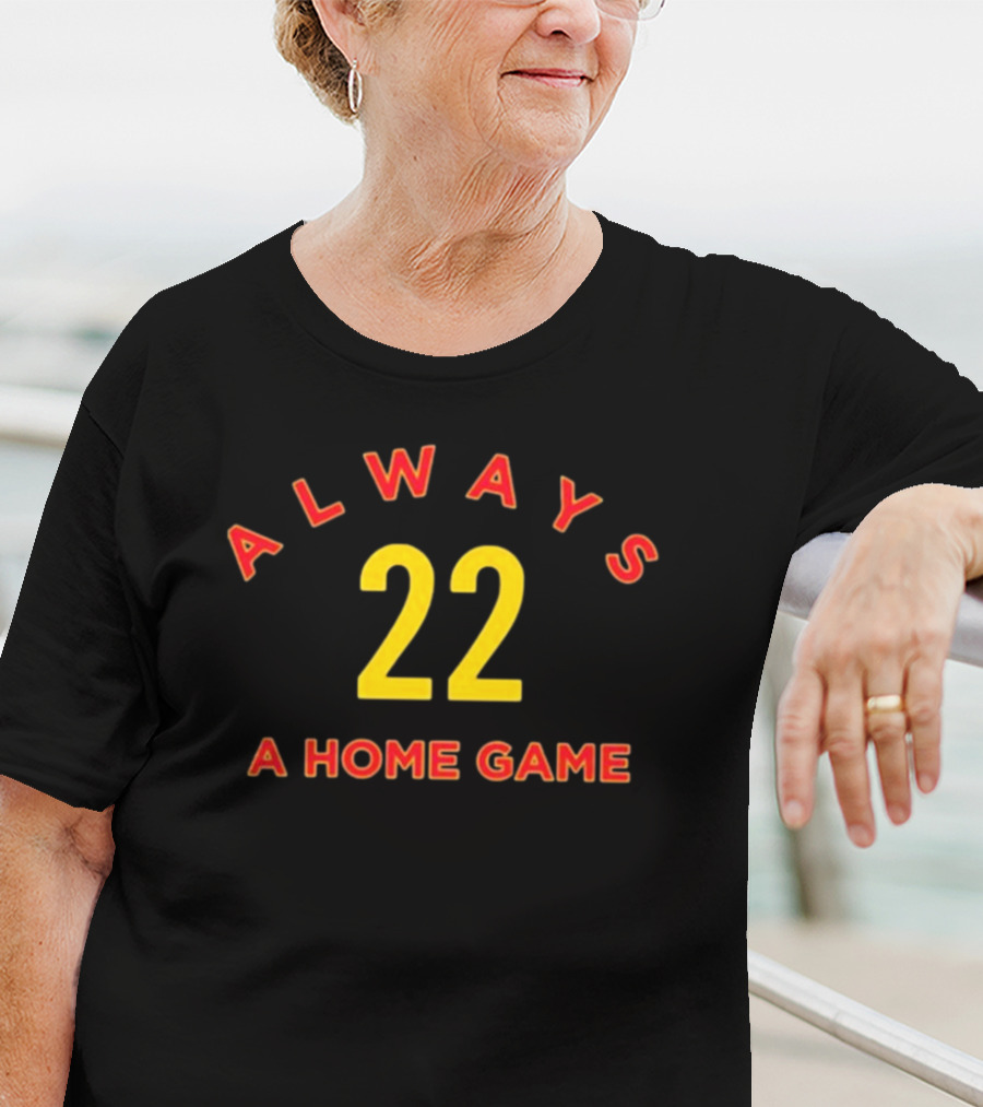 Always A Home Game 22 Caitlin Clark Indiana Fever T-Shirt