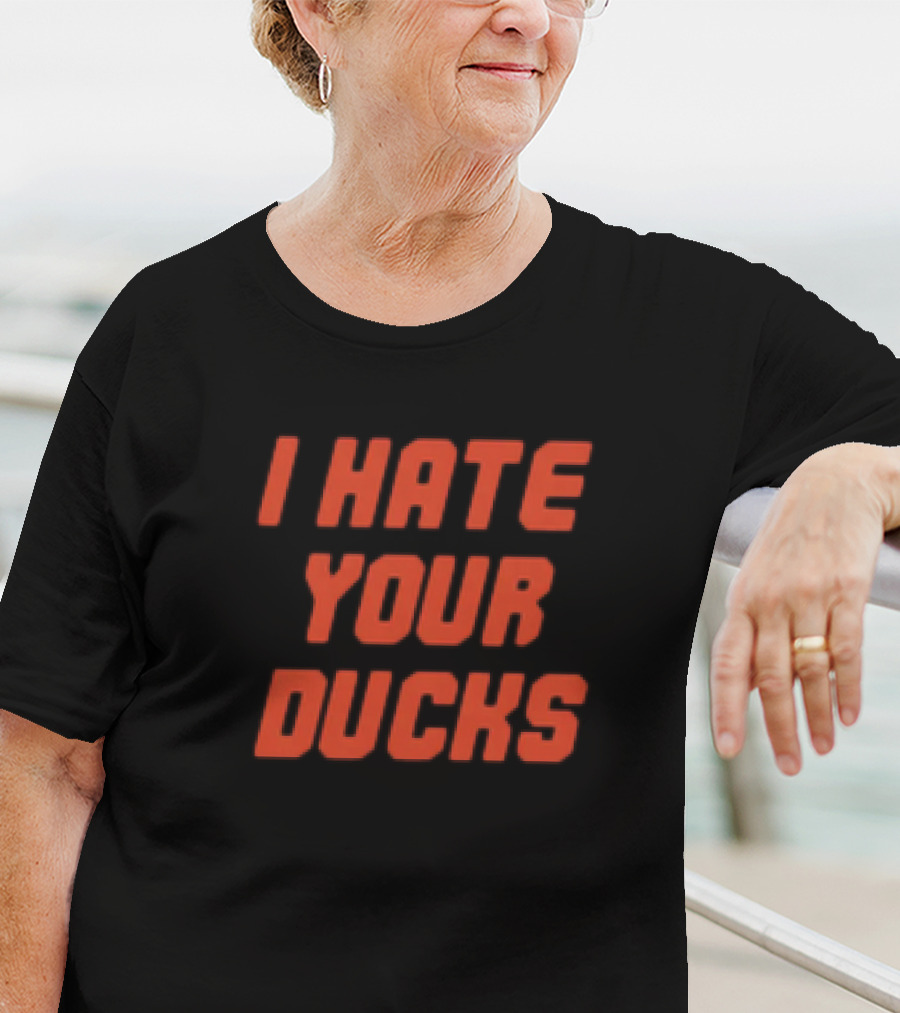Beavers Troll I Hate Your Ducks T-Shirt