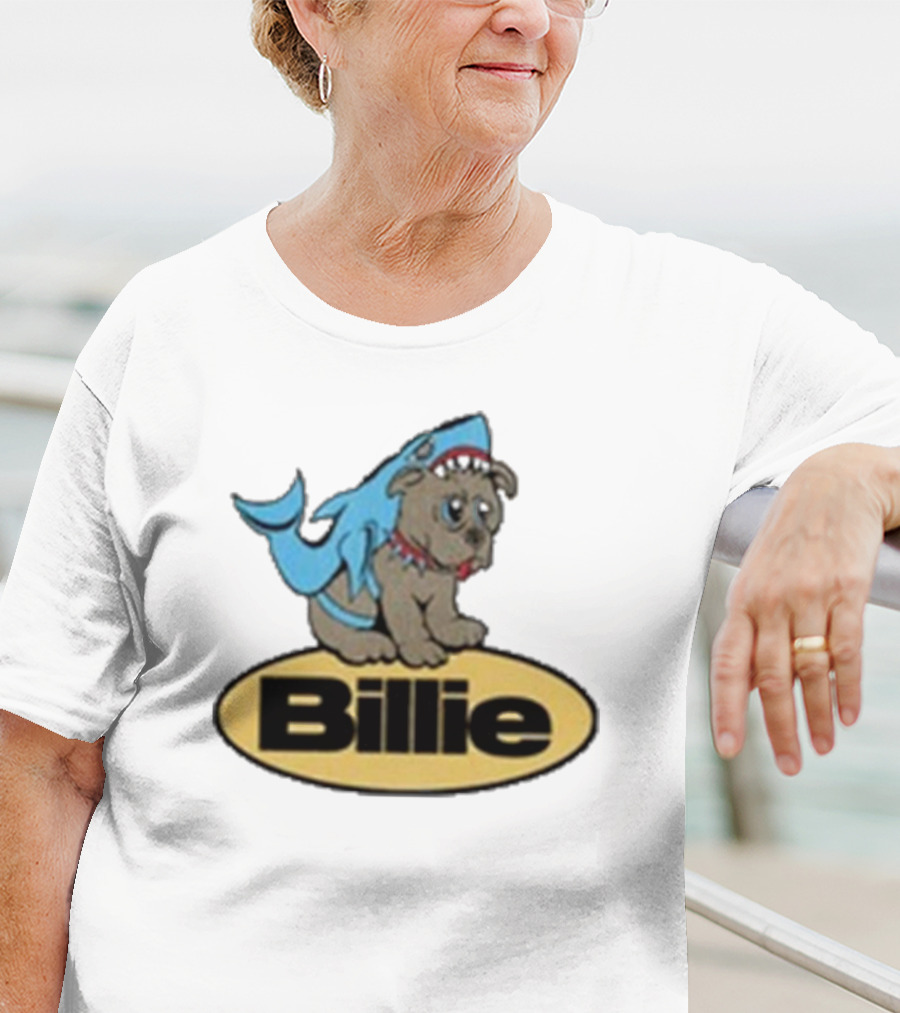 Billie Eilish Shark Puppy Raglan T-Shirt