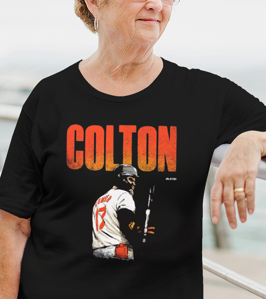 Colton Cowser Player 17 Baltimore Orioles MLB T-Shirt