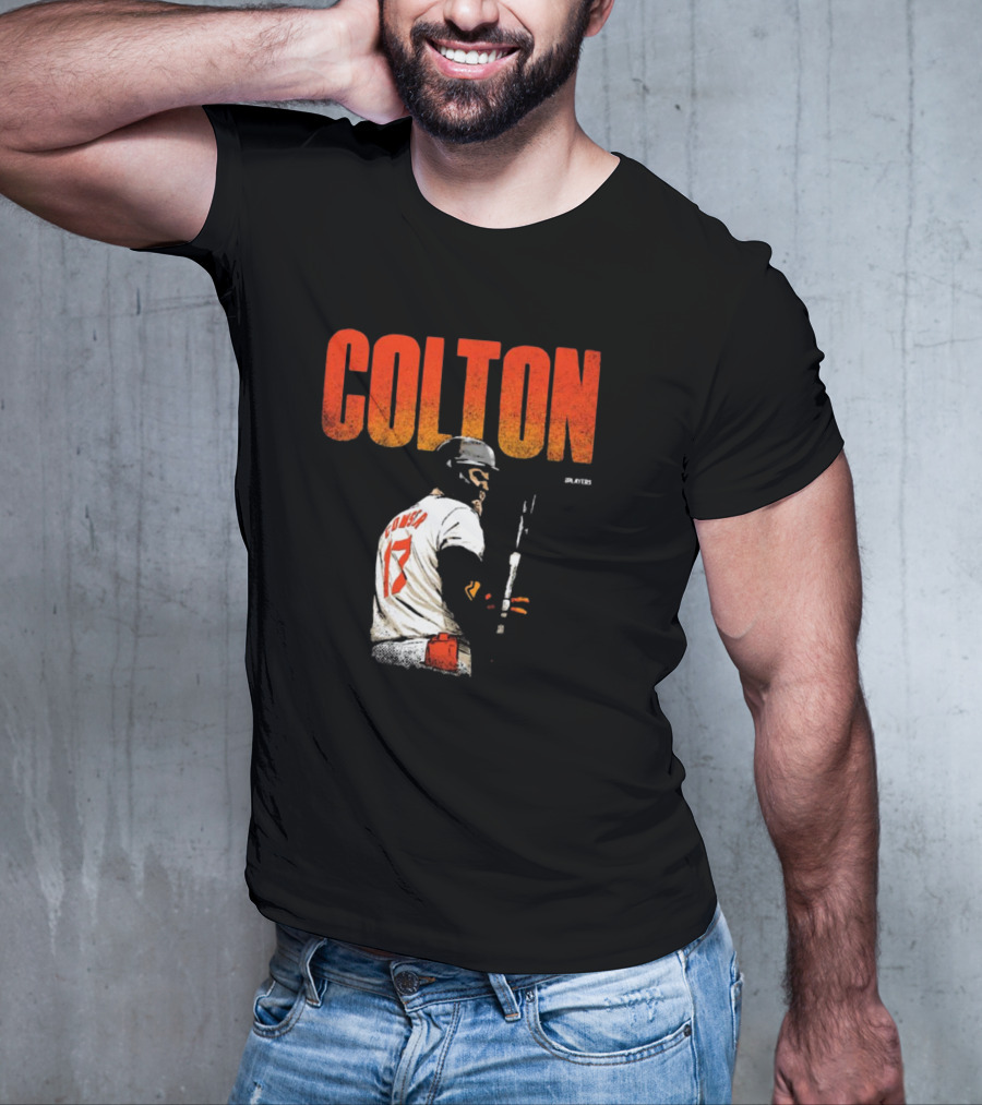 Colton Cowser Player 17 Baltimore Orioles MLB T-Shirt