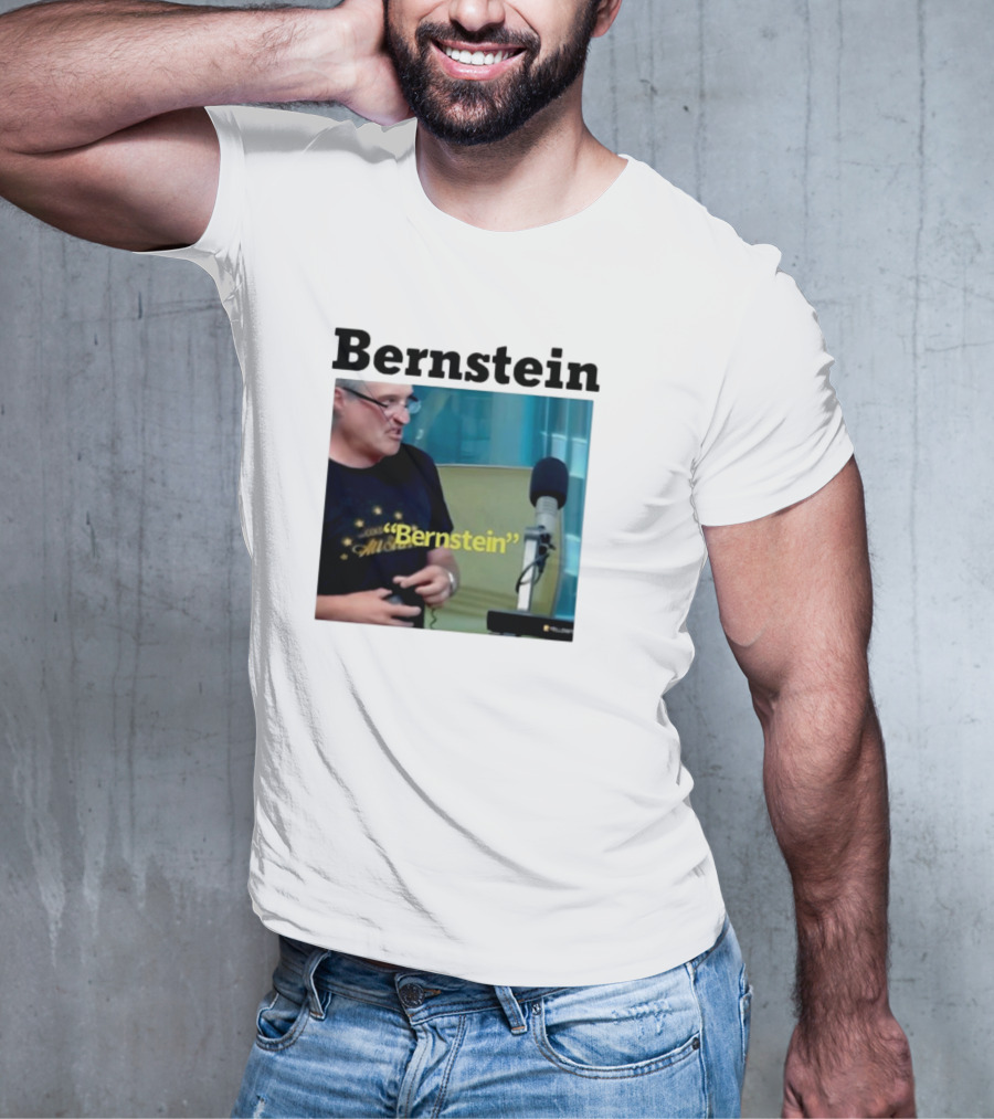 Bernstein Snarky Reply In Radio Studio Scene Featuring Microphone T-Shirt