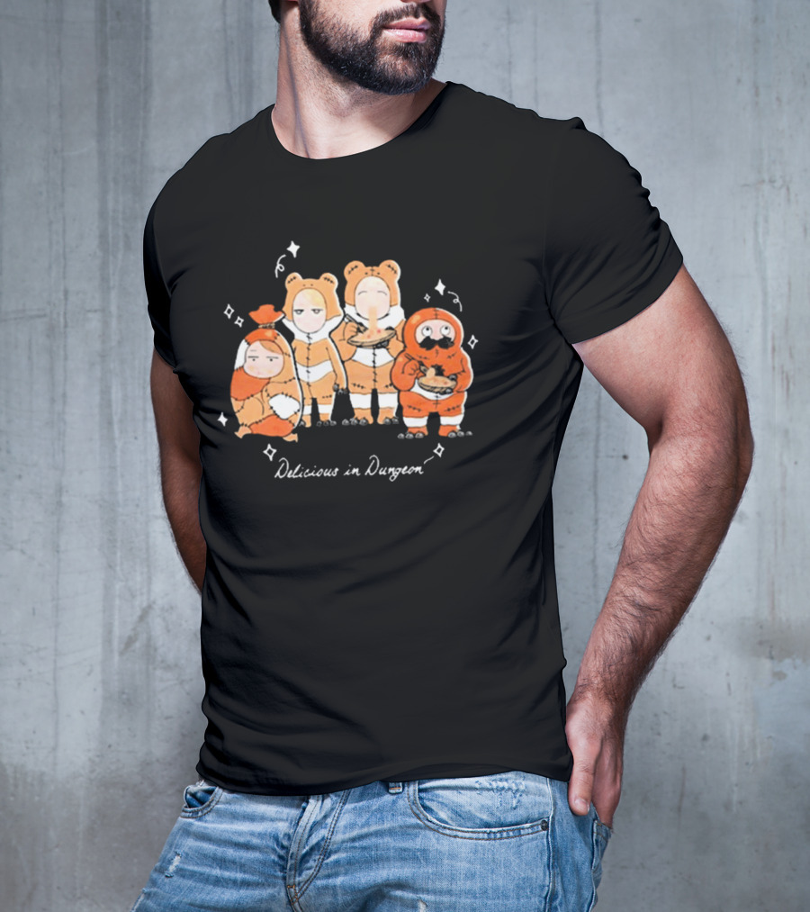 Delicious In Dungeon Characters In Cute Animal Suits T-Shirt
