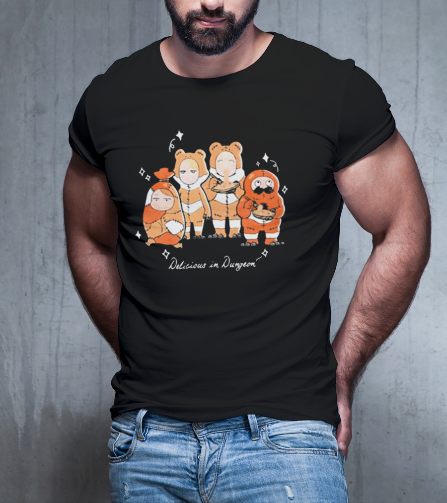 Delicious In Dungeon Characters In Cute Animal Suits T-Shirt