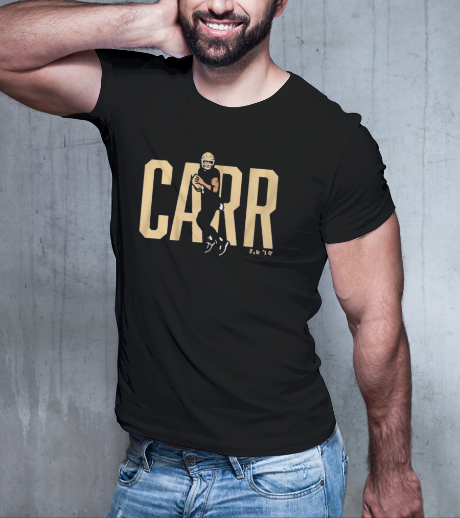 Derek Carr New Orleans Saints NFL DC-4 Quarterback Carr T-Shirt