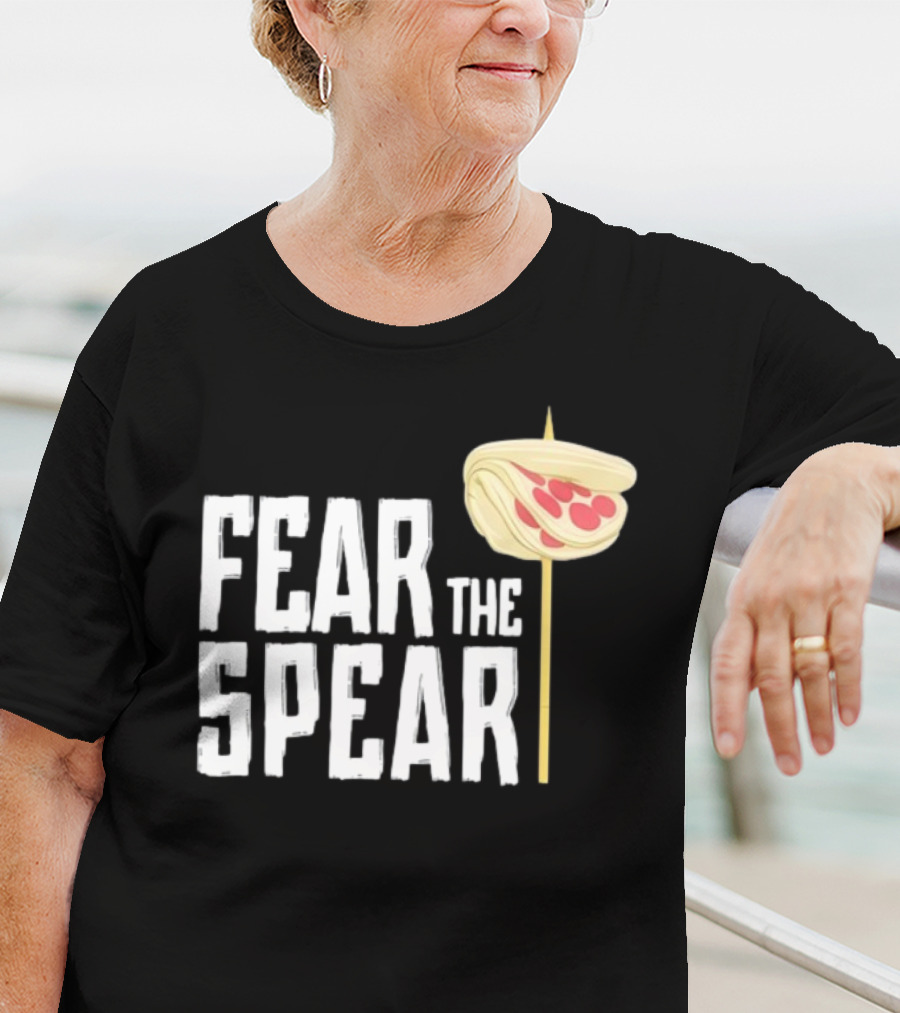 Detroit Tigers Fear The Spear Pizza T-Shirt