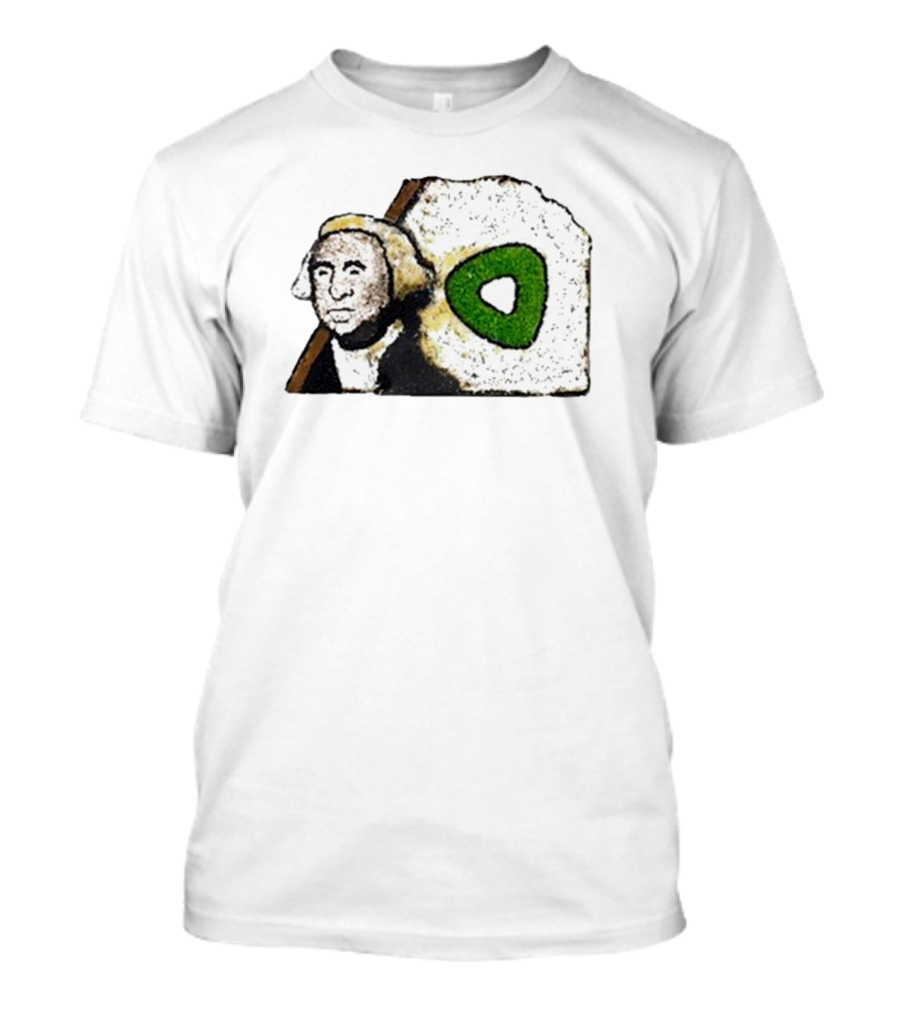 Eric John Pizza Revolution George Washington Icon Mashup T-Shirt
