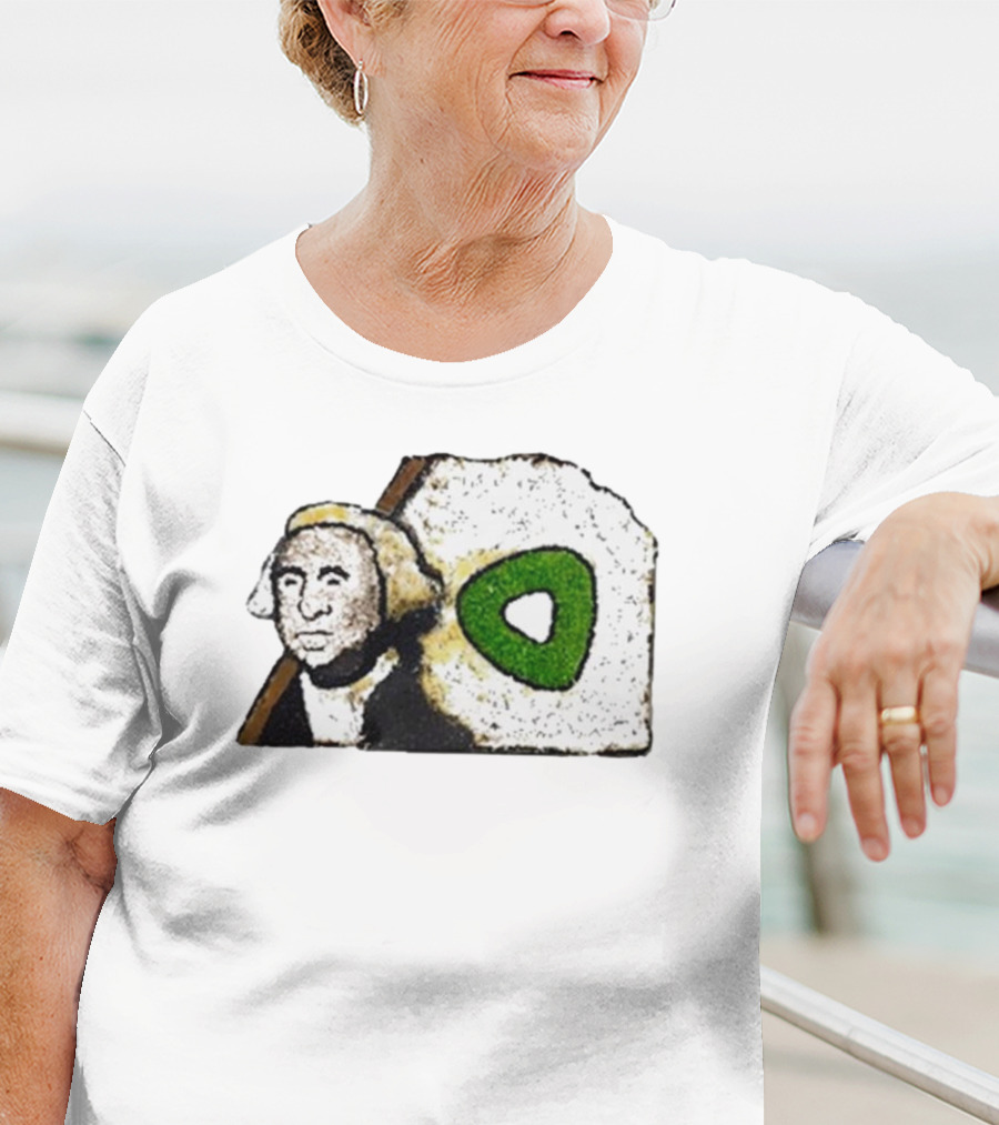 Eric John Pizza Revolution George Washington Icon Mashup T-Shirt