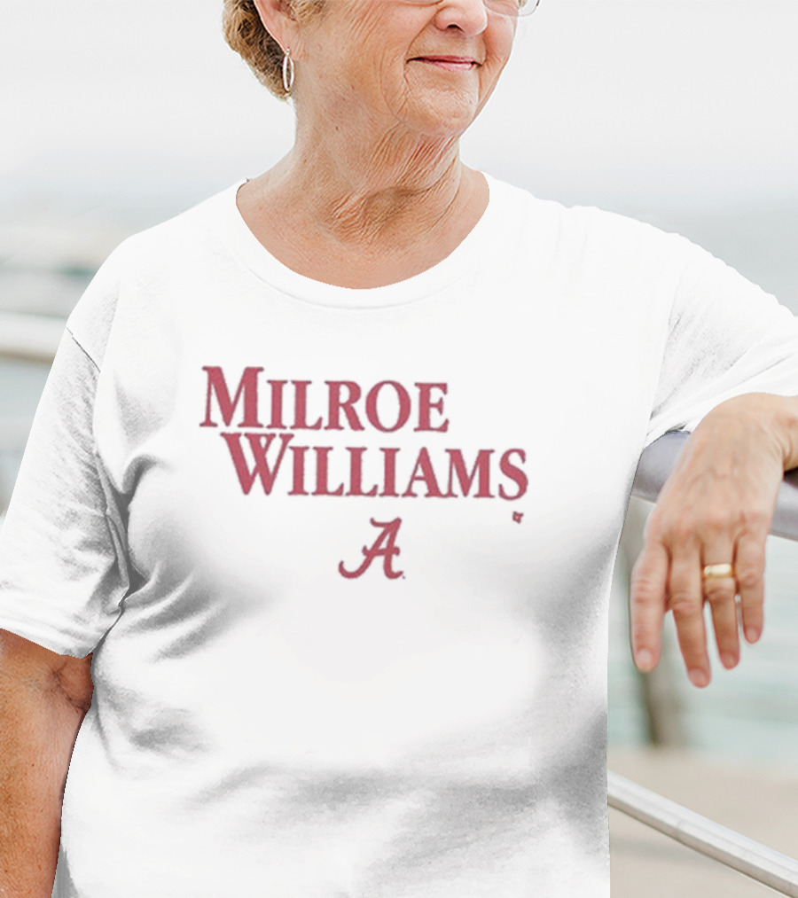 Milroe Williams ’24 Alabama Football A T-Shirt