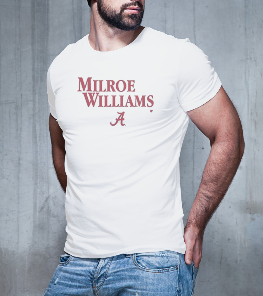 Milroe Williams ’24 Alabama Football A T-Shirt