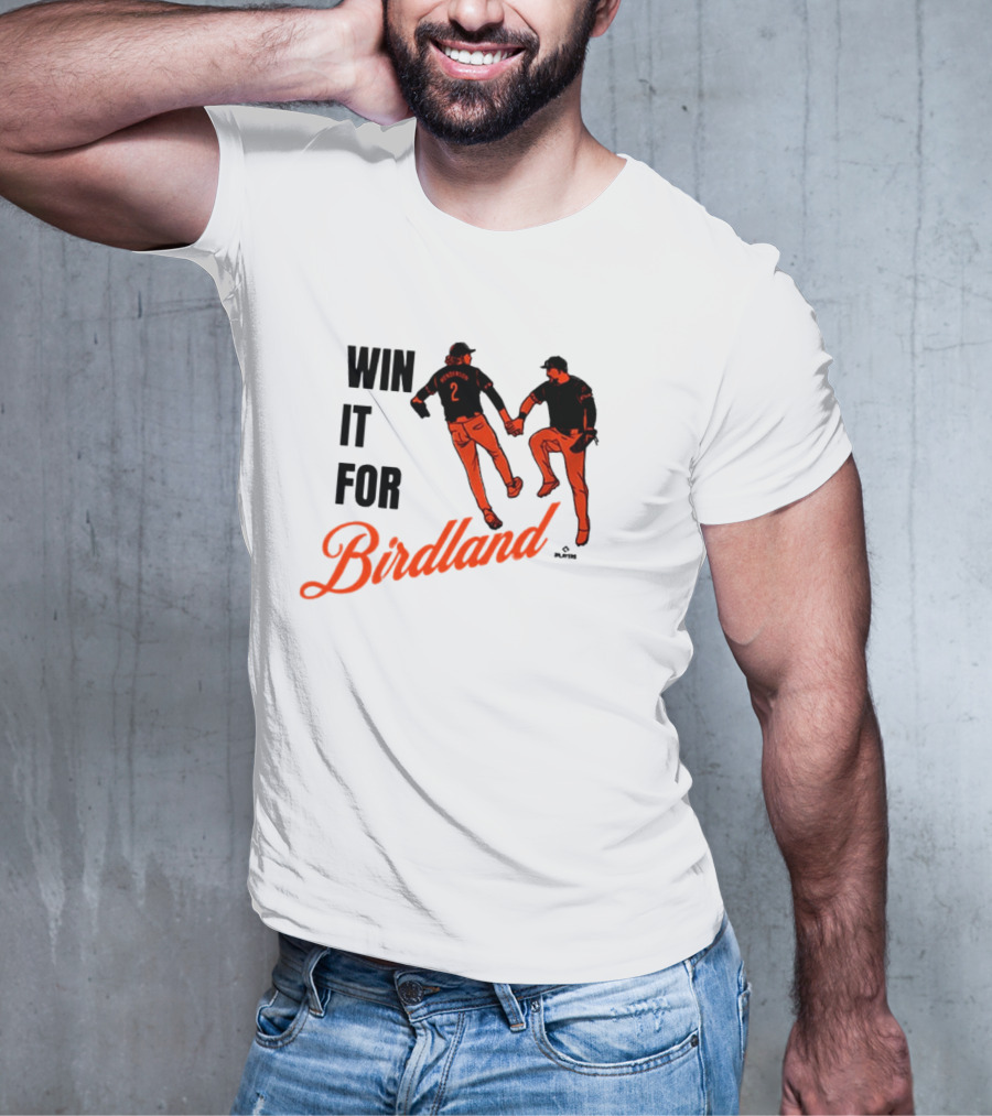 Gunnar Henderson And Anthony Santander Win It For Birdland Baltimore Orioles MLB T-Shirt
