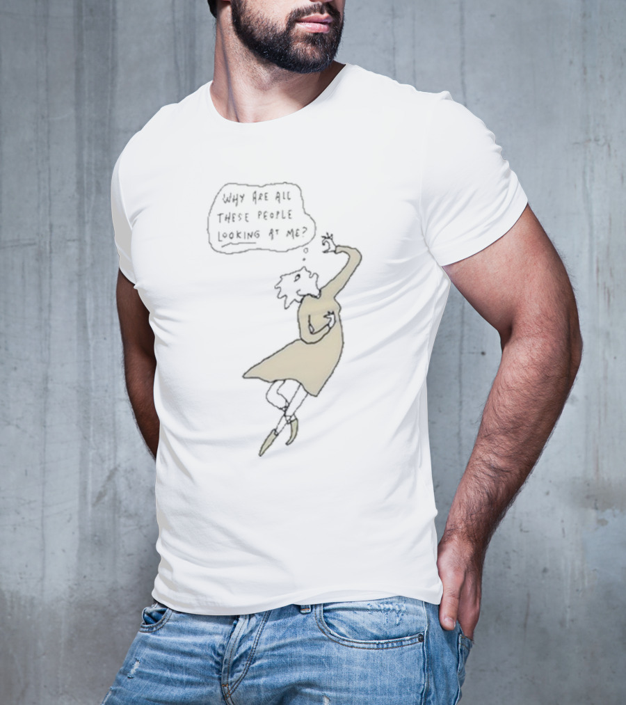 Liana Finck New Yorker Festival Why Are All These People Looking At Me T-Shirt