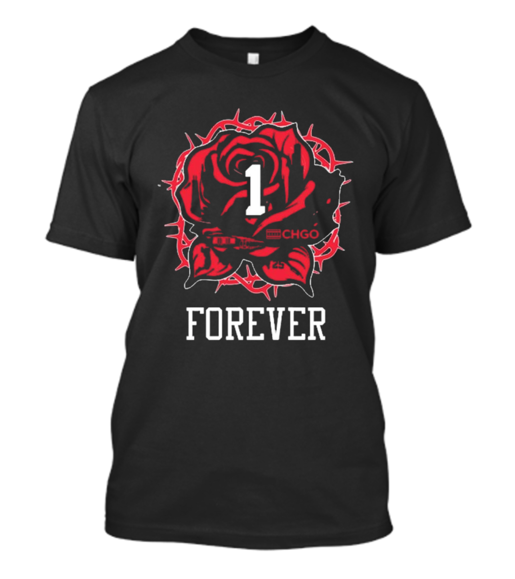 CHGO Chicago Bulls Rose 1 Forever T-Shirt
