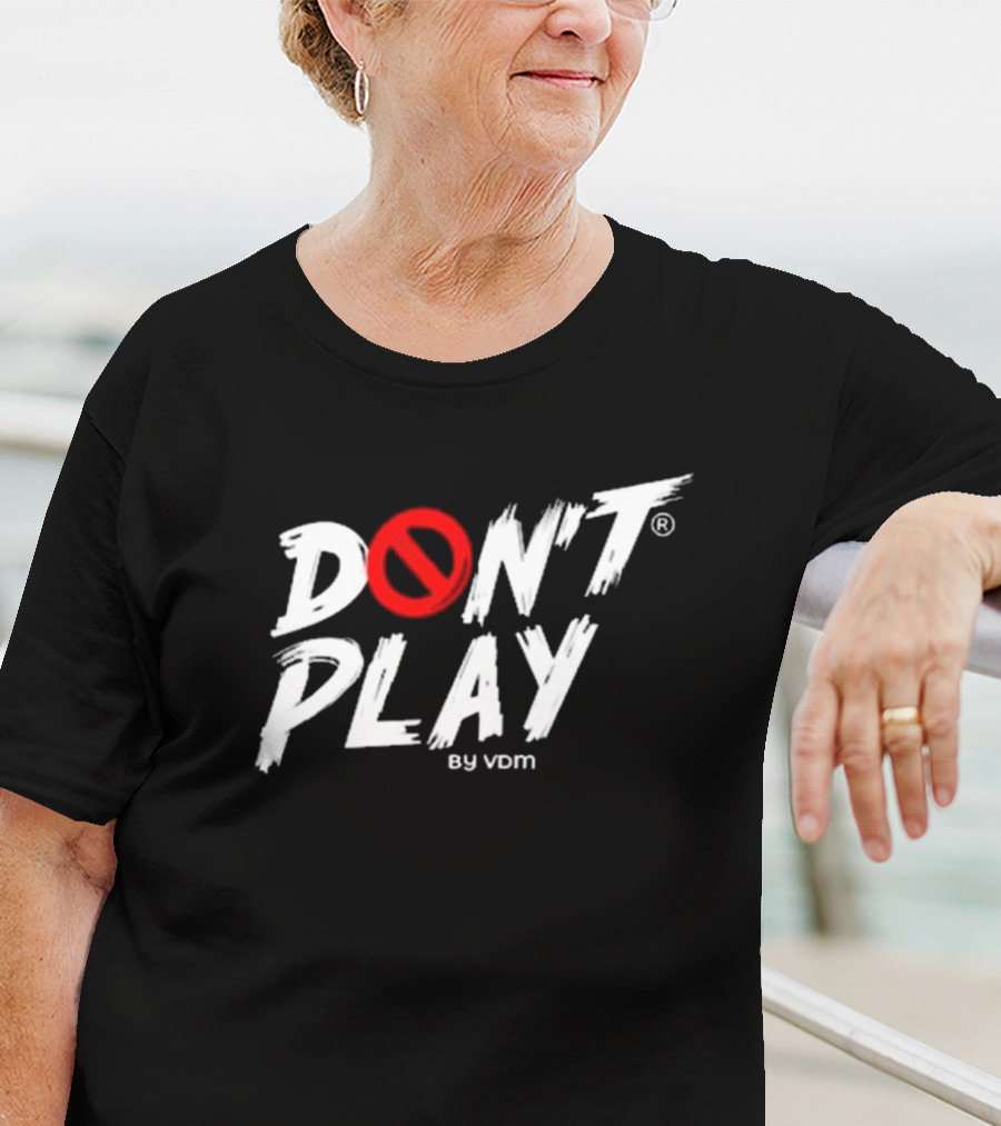DON'T Symbol Red Circle Slash By VDM T-Shirt