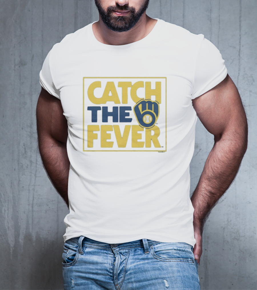 Catch The Fever MLB Milwaukee Brewers T-Shirt