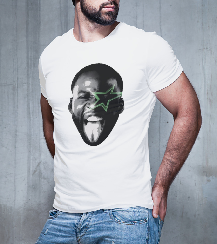 Money 23 Green Star Face T-Shirt