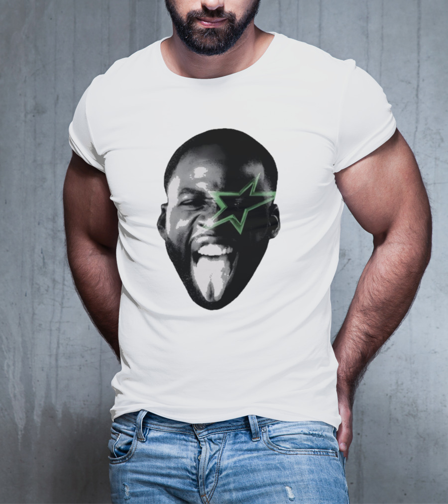 Money 23 Green Star Face T-Shirt