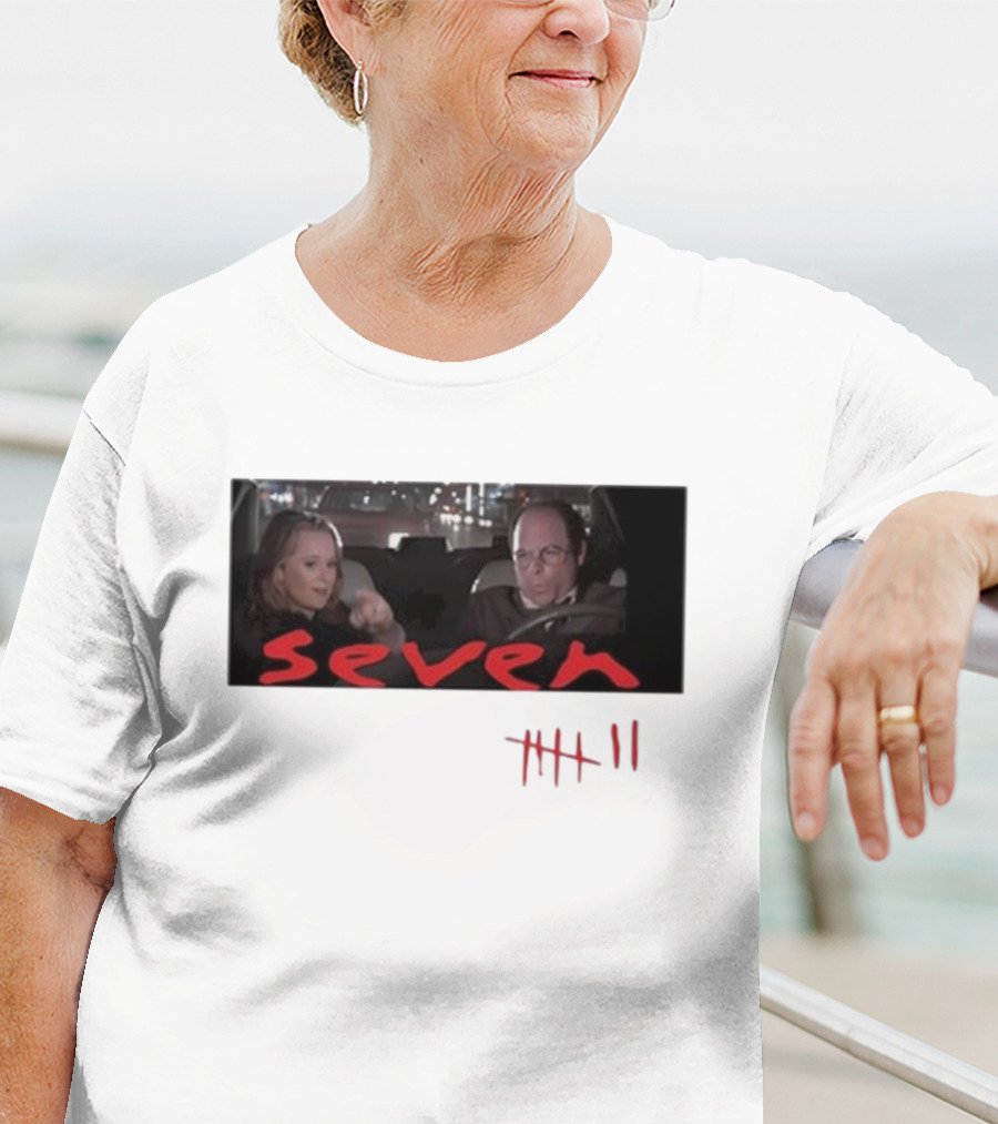 Seven Seinfeld Car Scene Parody With Tally Marks T-Shirt