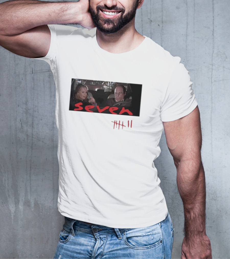 Seven Seinfeld Car Scene Parody With Tally Marks T-Shirt