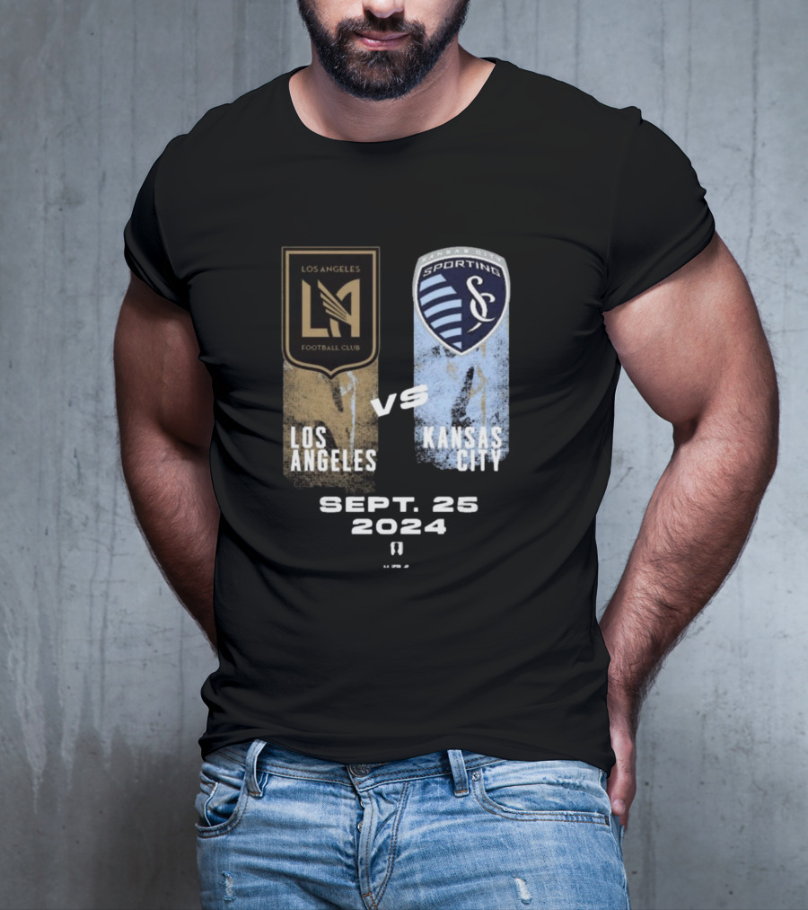 U.S. Open Cup Los Angeles Football Club Vs. Sporting Kansas City Sept 25 T-Shirt