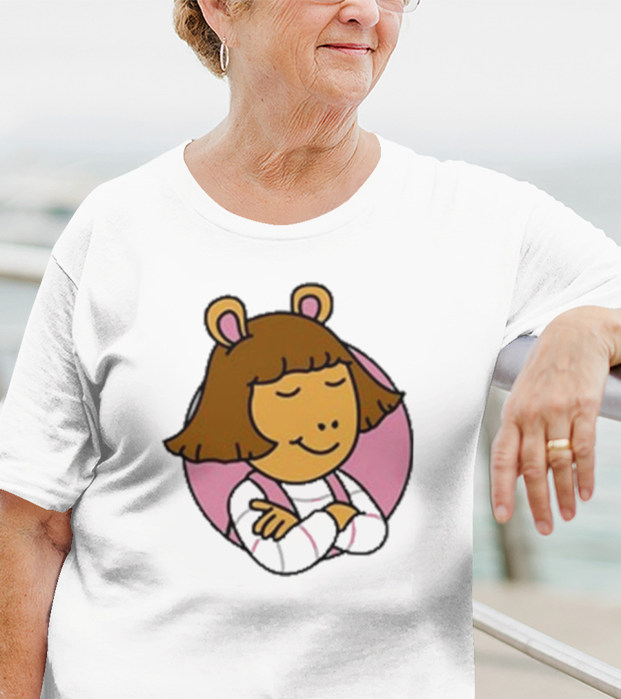 Arthur DW Cartoon Crossed Arms Confident Pose T-Shirt