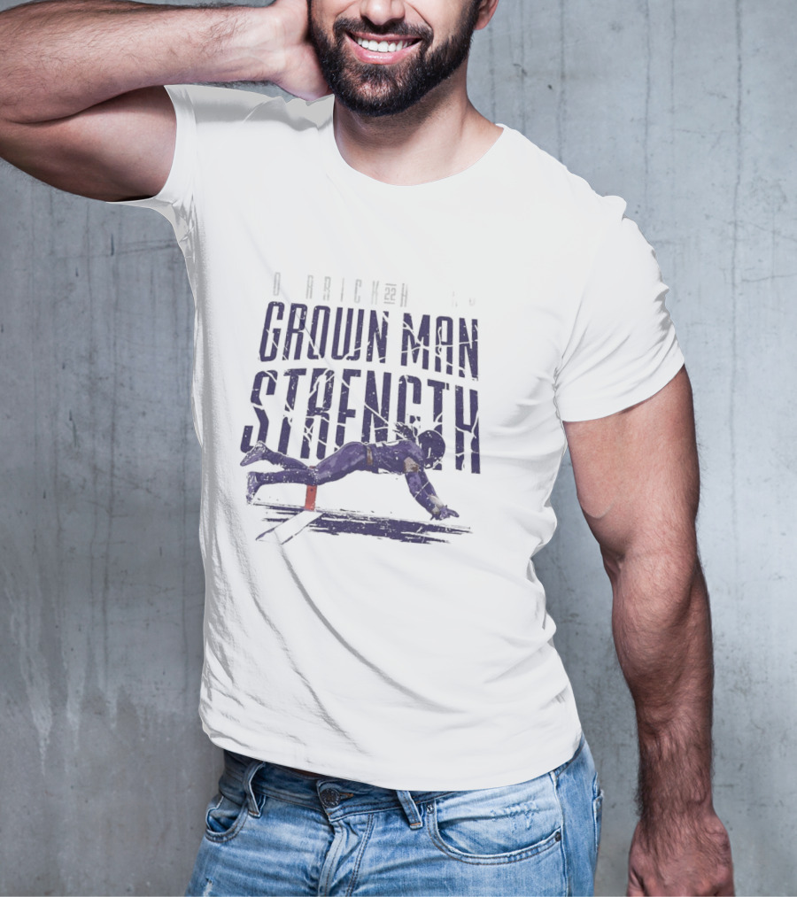 Derrick Grown Man Strength NFL T-Shirt
