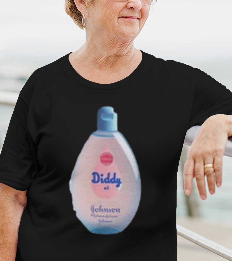 Diddy Oil Johnson Baby Bottle Spoof T-Shirt