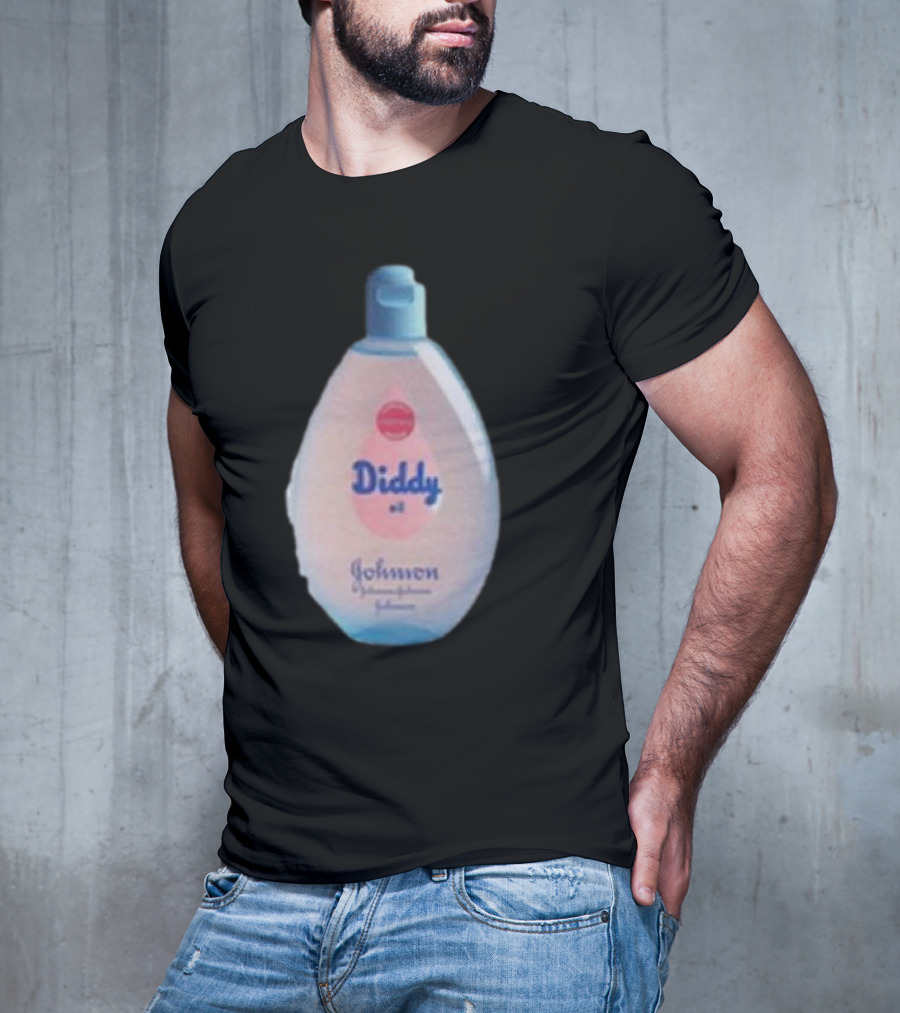 Diddy Oil Johnson Baby Bottle Spoof T-Shirt