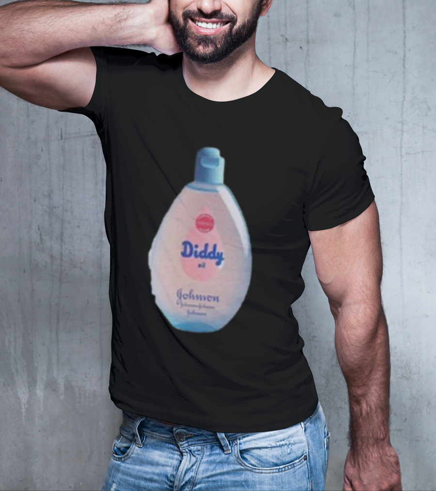 Diddy Oil Johnson Baby Bottle Spoof T-Shirt