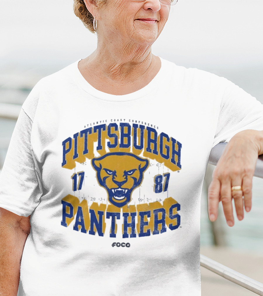 Pittsburgh Panthers 1787 Vintage Atlantic Coast Conference T-Shirt