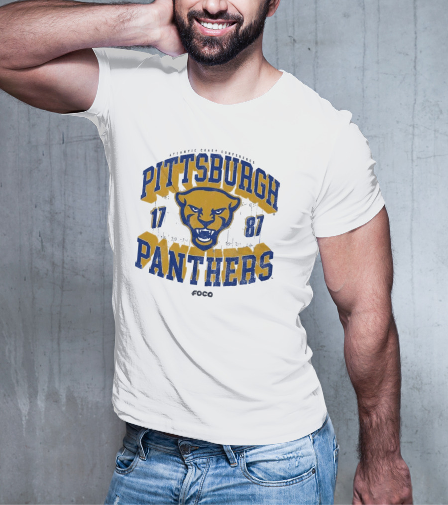 Pittsburgh Panthers 1787 Vintage Atlantic Coast Conference T-Shirt
