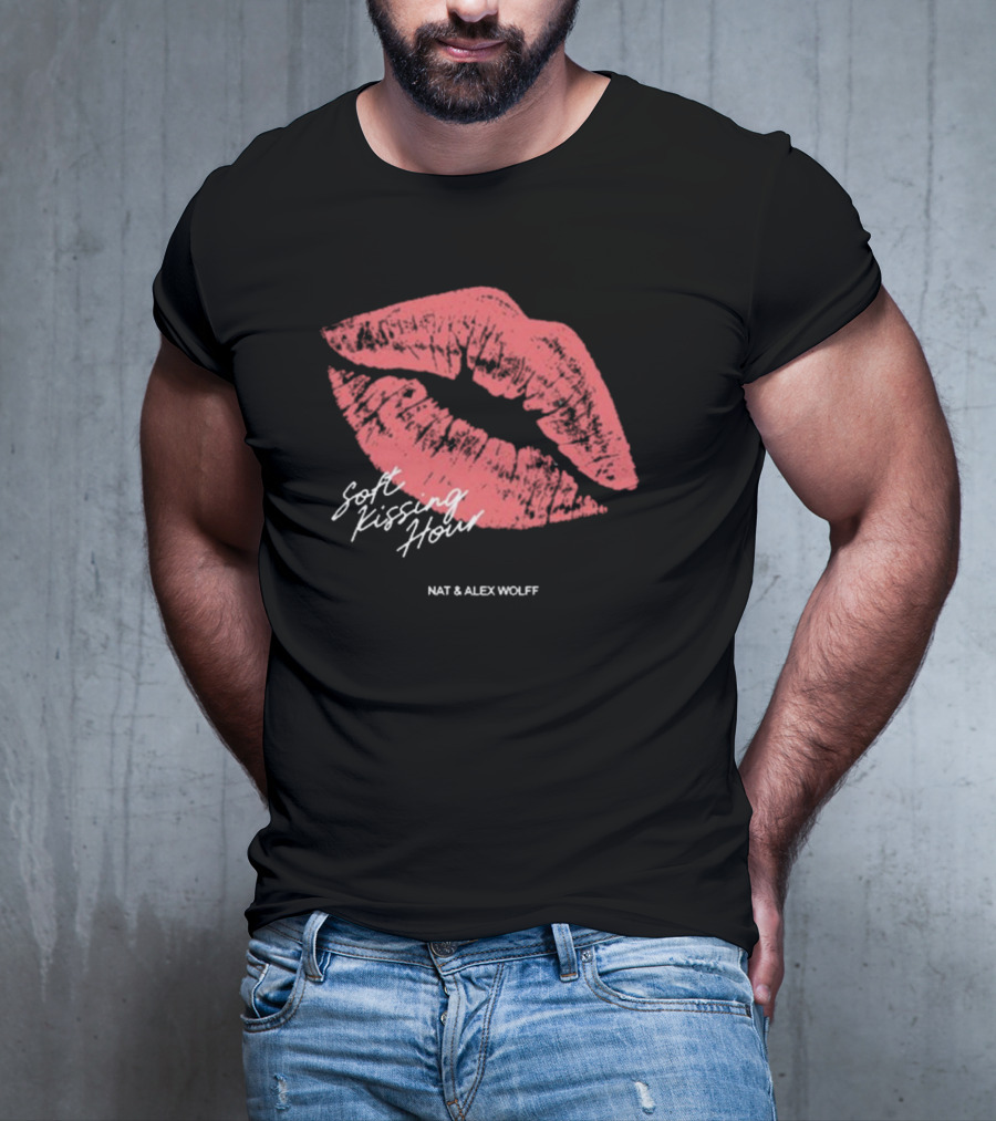 Soft Kissing Hour Nat And Alex Wolff Lips T-Shirt