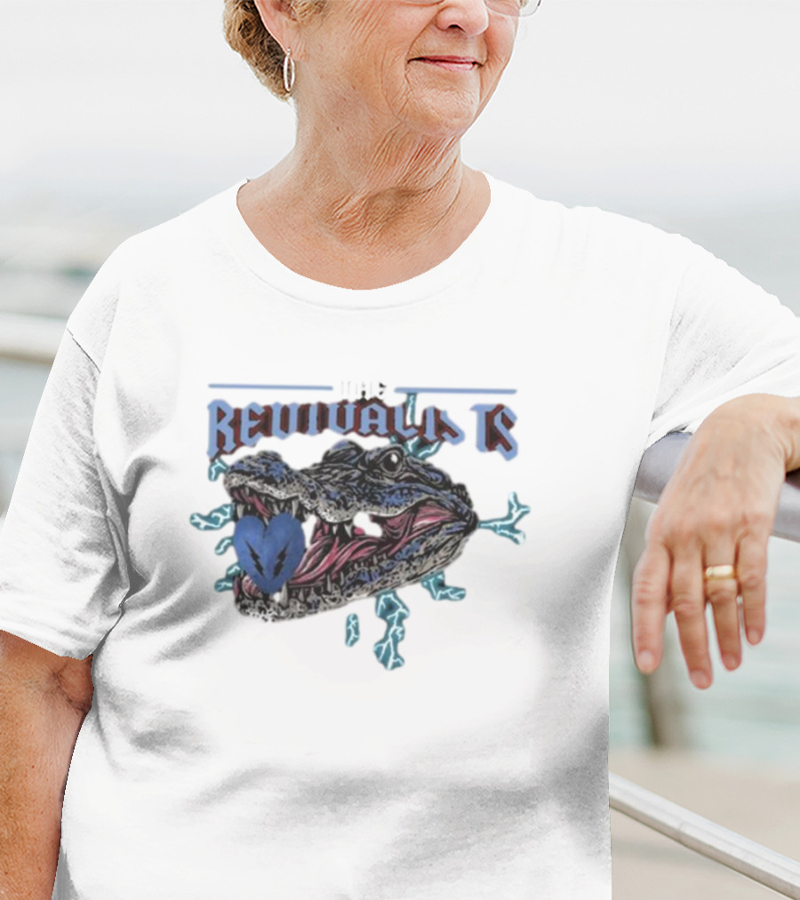 THE REVIVALISTS GATOR ELECTRIC HEART T-Shirt