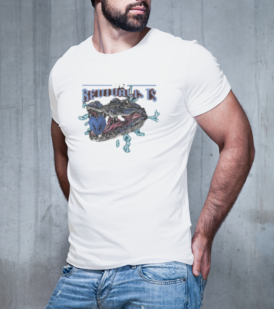 THE REVIVALISTS GATOR ELECTRIC HEART T-Shirt