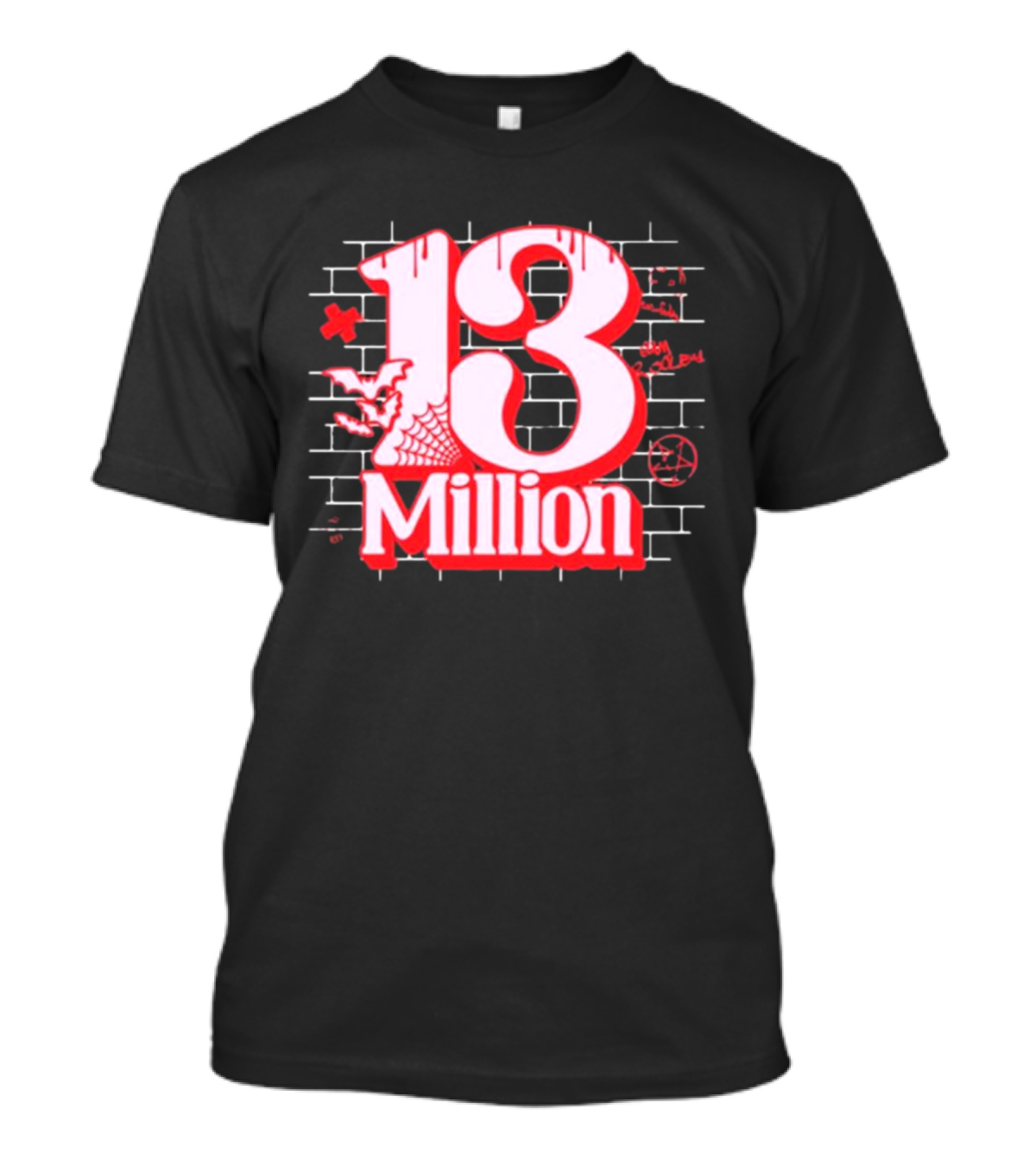 Xplr 13 Million Bat And Cobweb T-Shirt
