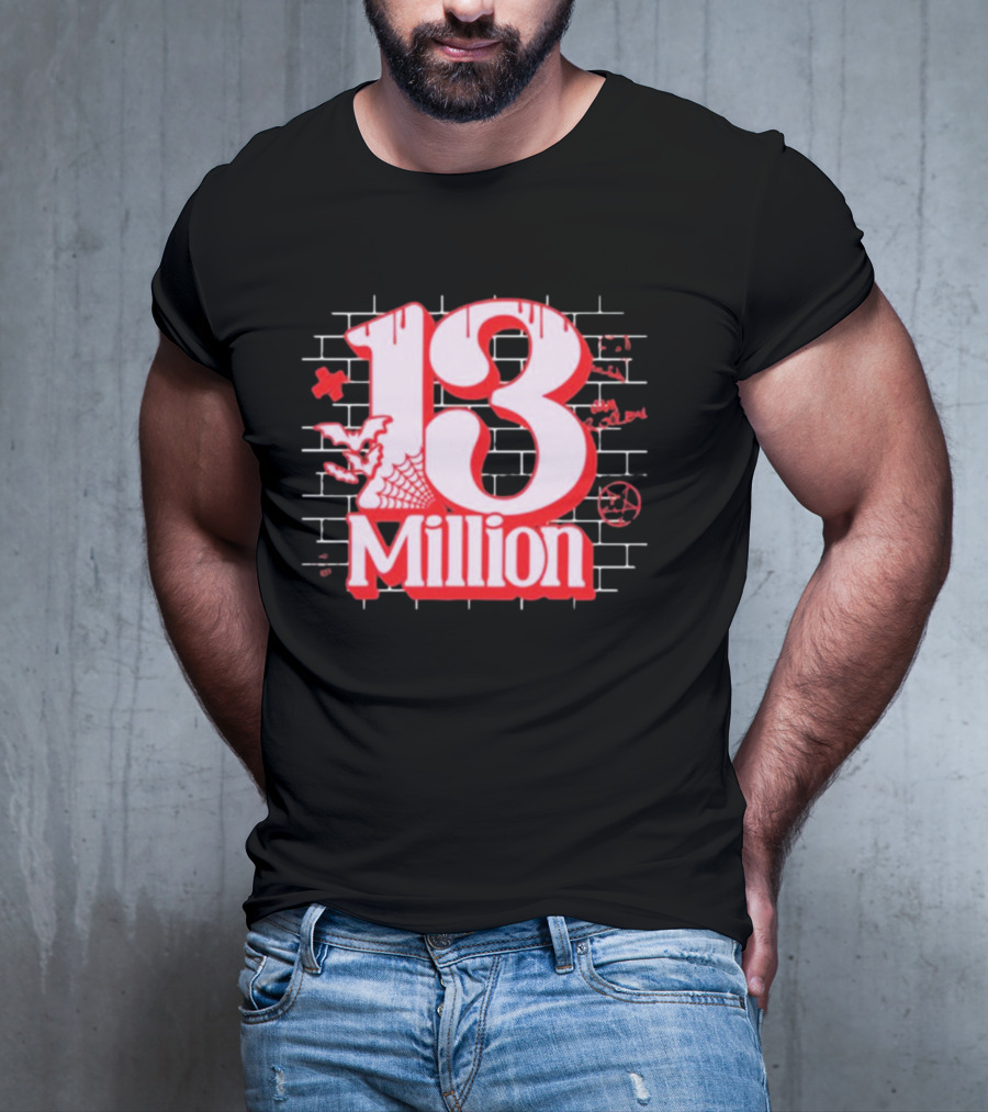 Xplr 13 Million Bat And Cobweb T-Shirt