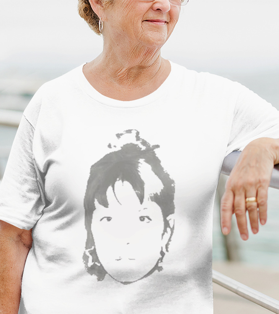 Halsey Y2k CD Bundle Monochrome Face Painting T-Shirt