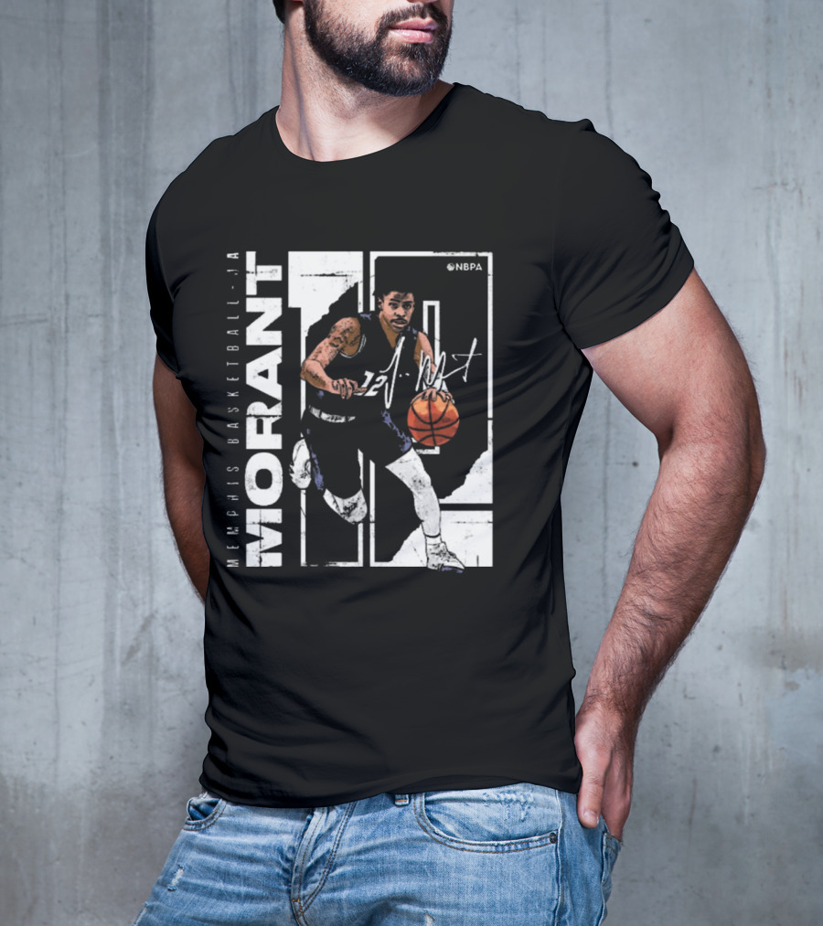Ja Morant Memphis Basketball NBPA Signature Morant 12 T-Shirt