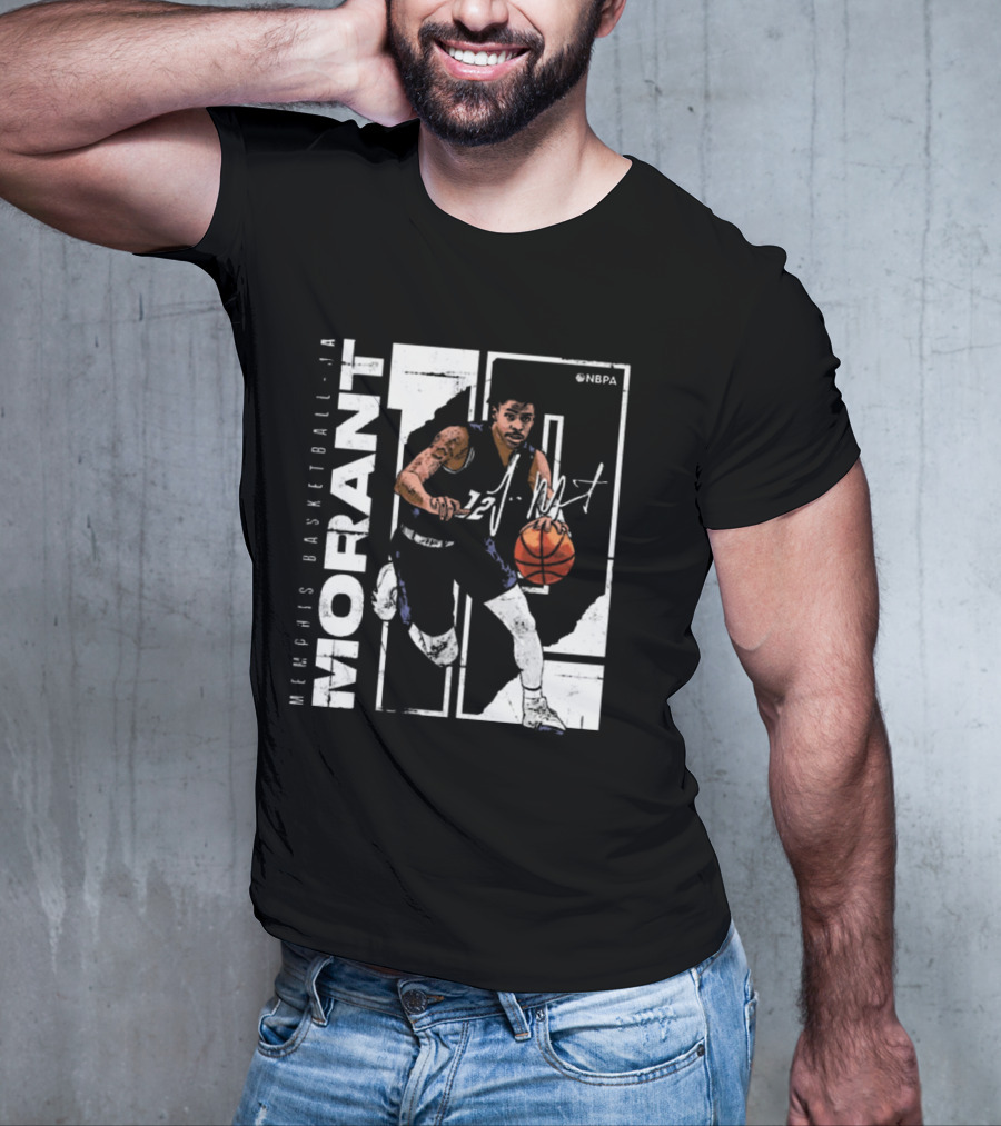 Ja Morant Memphis Basketball NBPA Signature Morant 12 T-Shirt