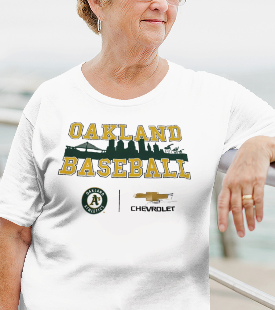 Oakland Baseball A's Chevrolet T-Shirt