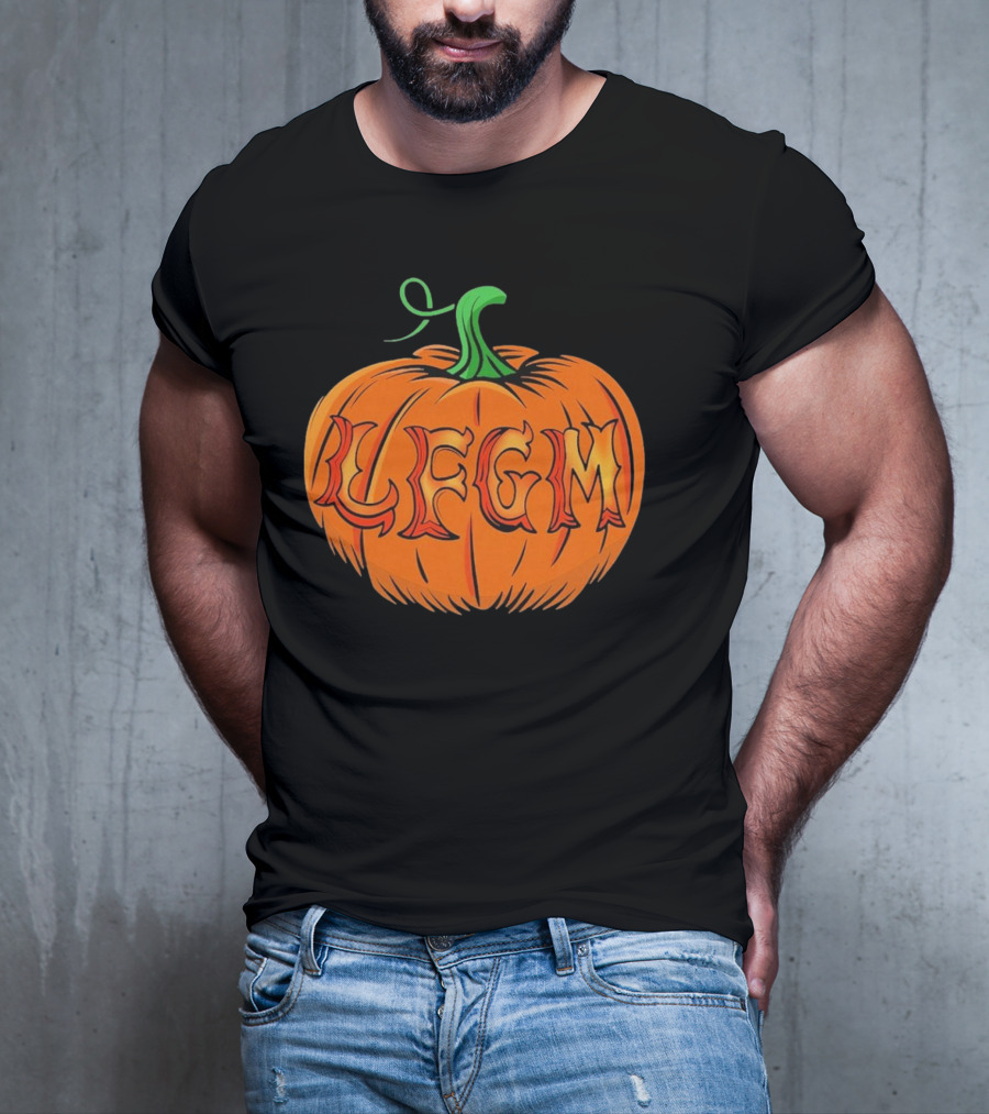 New York Mets LFGM Rally Gourd Pumpkin T-Shirt
