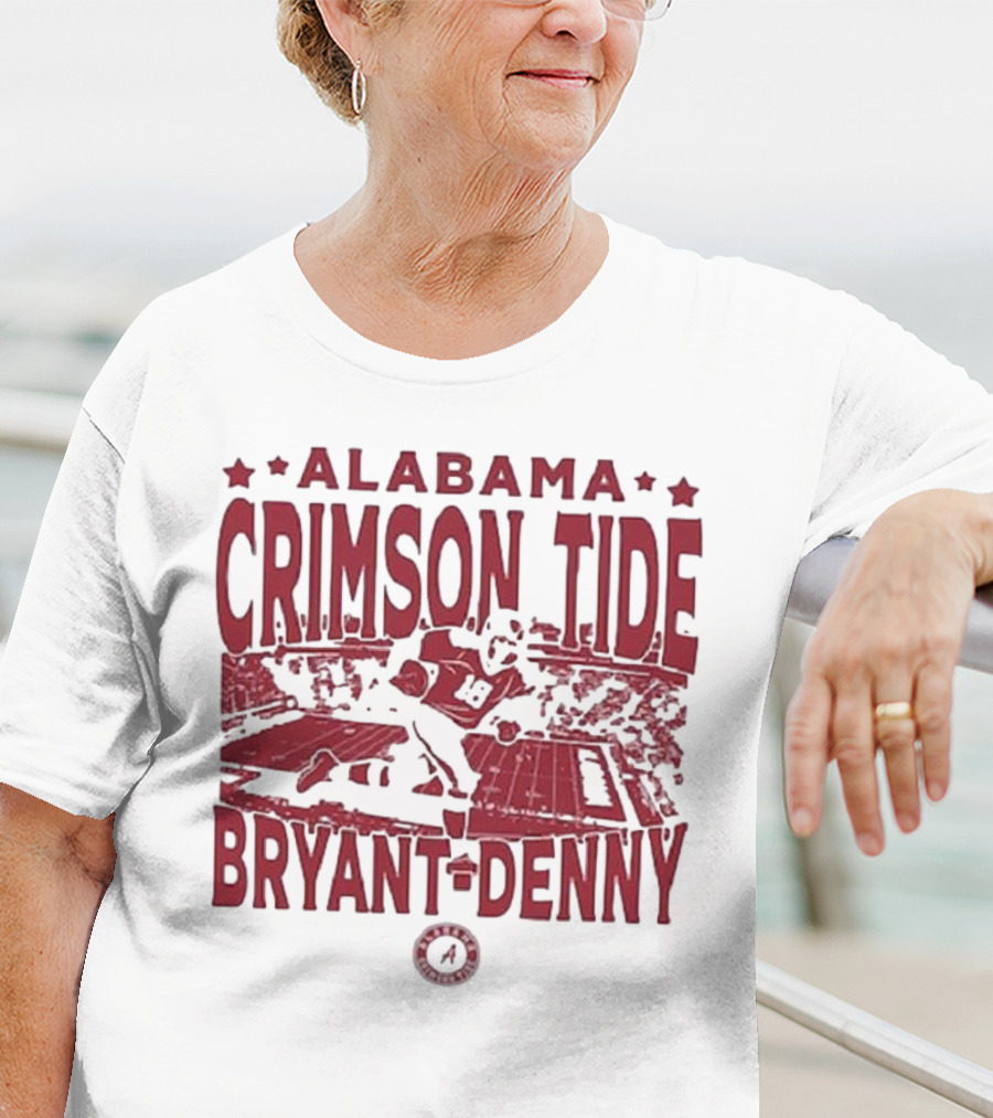 Alabama Crimson Tide Bryant Denny Stadium Vintage Football Gameday T-Shirt