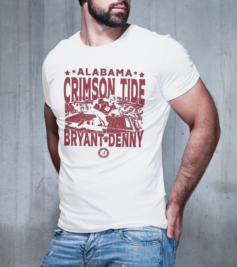 Alabama Crimson Tide Bryant Denny Stadium Vintage Football Gameday T-Shirt