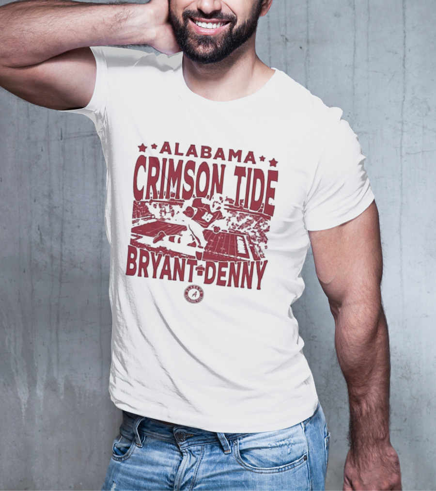 Alabama Crimson Tide Bryant Denny Stadium Vintage Football Gameday T-Shirt