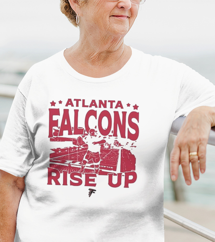 Atlanta Falcons Rise Up Vintage Stadium Gameday T-Shirt