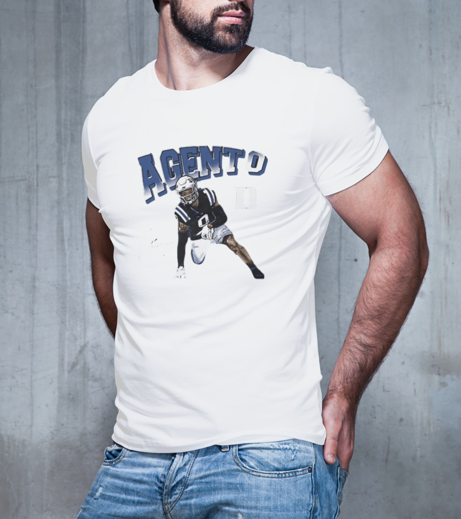 Chandler Rivers Agent 0 Duke Blue Devils Signature Player T-Shirt